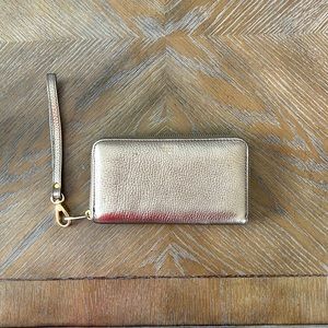 Fossil Leather Wristlet